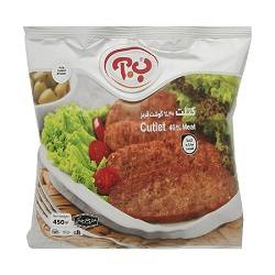 ب.آ کتلت گوشت 40%450 گرم